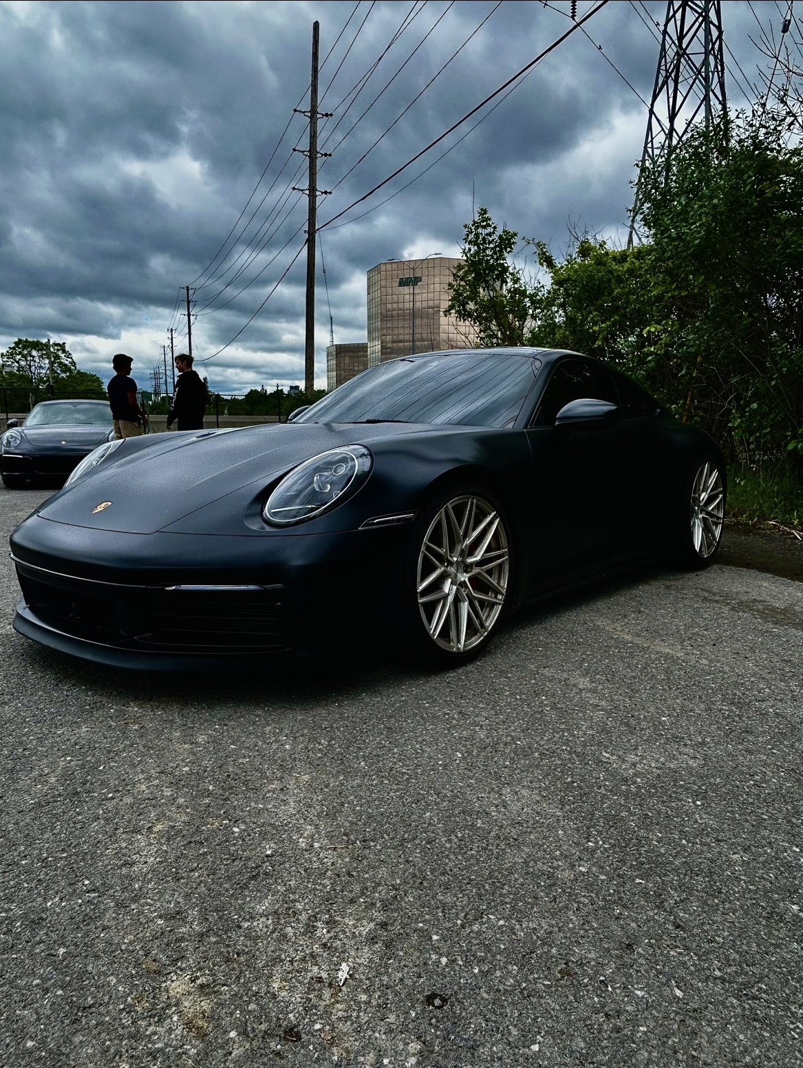 Black Porsche